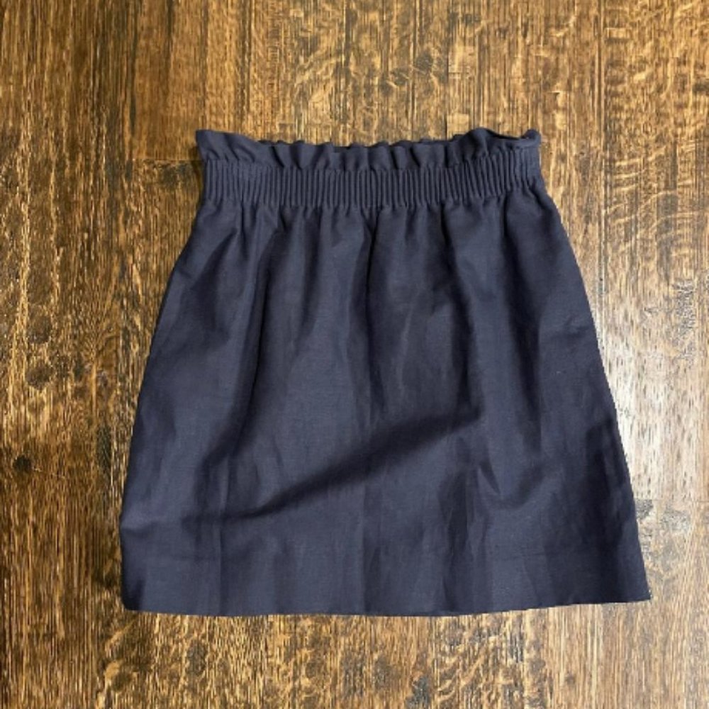 Size 00 Navy J. Crew Skirt